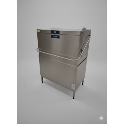 Used Hobart AMXT Double Rack Pass Through Dishwasher - ST26UK098