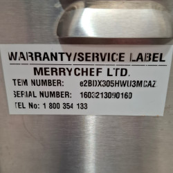 Used Menumaster E2 Silver Compact High Speed Oven - ST26UK123