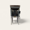 Used Turbofan EC40D5+CEH Electric 5 Tray Combi Oven With Extraction Hood And Stand - ST26UK103