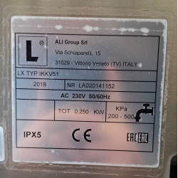 Used Turbofan EC40D5+CEH Electric 5 Tray Combi Oven With Extraction Hood And Stand - ST26UK103