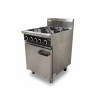 Used Cobra CR6D - 600mm Four Burner Gas Range Static Oven- ST26UK101