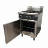 Used Cobra CR6D - 600mm Four Burner Gas Range Static Oven- ST26UK101
