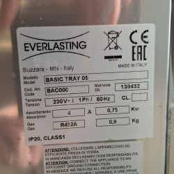 Used Everlasting BCE0005 Freestanding 5 Tray Blast Chiller - ST26UK162