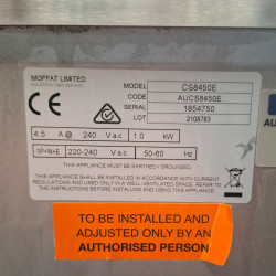 Used Waldorf CS8450E 450mm Electric Chip Scuttle - ST26UK111