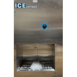 Used Hoshizaki QC0708A  Ice Dispenser - Modular Base Unit 90kg storage Worksite dispenser - ST26UK141