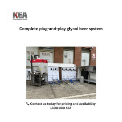 Used Complete Commercial Glycol Beer System – 7 Taps – High Flow - ST26UK195