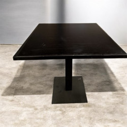 Used Black Square Restaurant / Café Tables 800 x 800 - ST26UK192