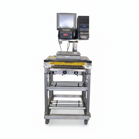 Used Wedderburn DPS4600 Scale Label Printer & Wrapping Station