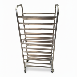 Used Kitchen Gastronorm Pan 12 Tier 1/1 Trolley - ST26UK174