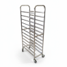 Used Kitchen Gastronorm Pan 12 Tier 1/1 Trolley - ST26UK174