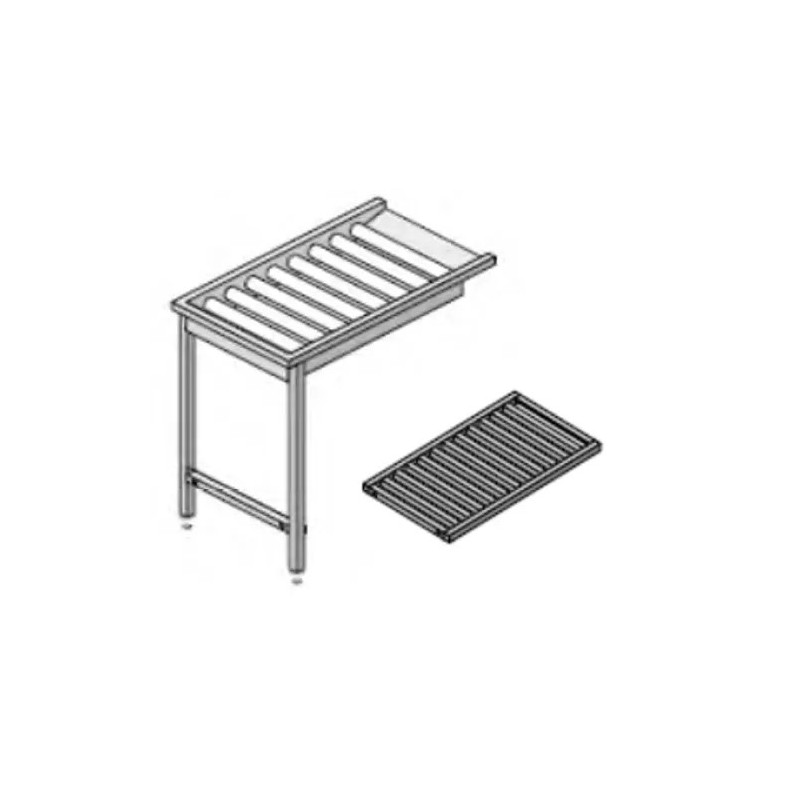 Hobart RF1550-ML70262-C Outlet Roller Bench - 3 Rack Capacity