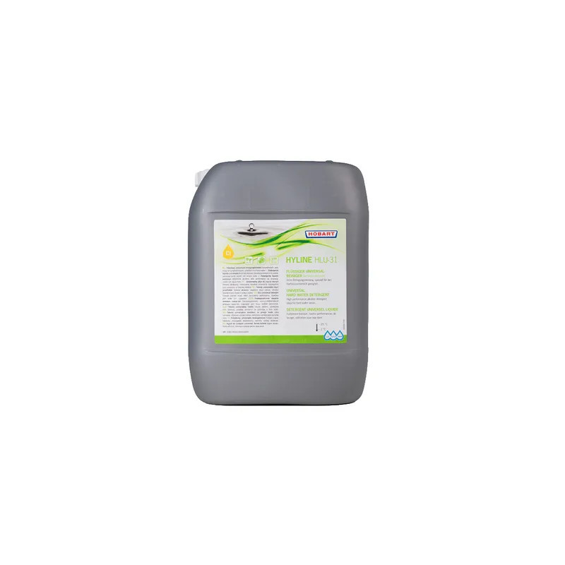 HOBART HLU-3120L Universal Detergent Hard Water - w/ Chlorine - 20Lt Drum