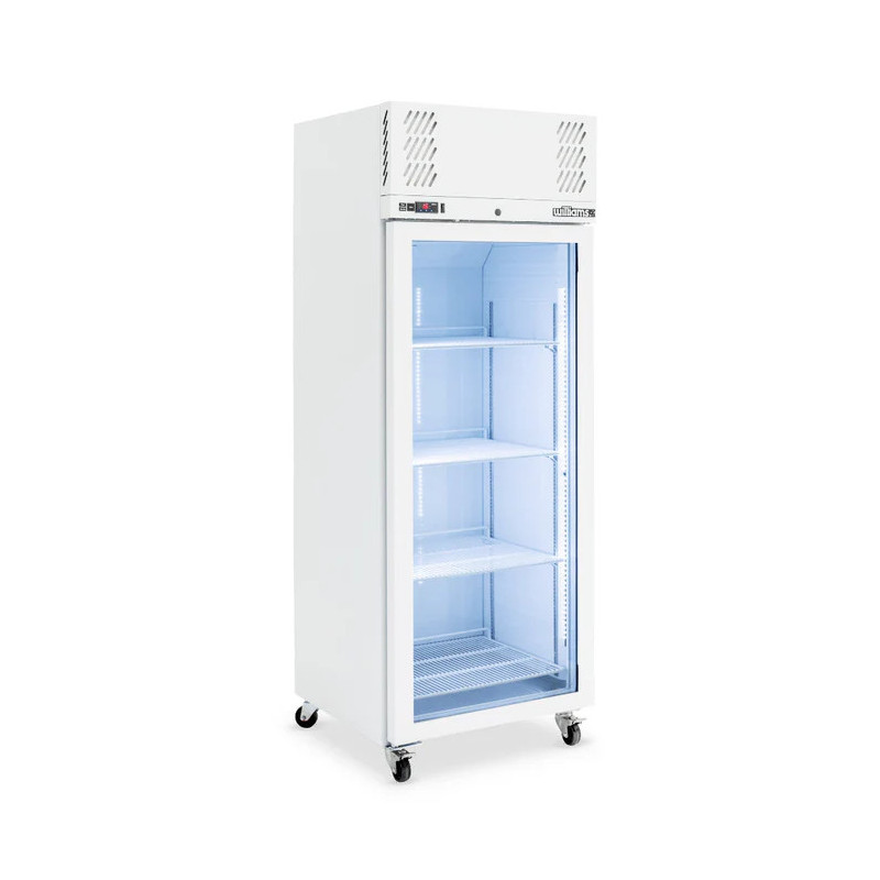 Williams LP1GW Pearl - One Door White Colorbond Upright Display Freezer