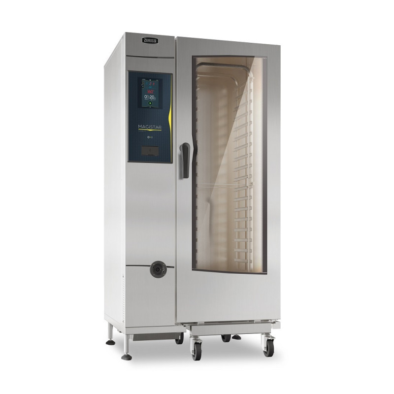 Zanussi 218675 20 GN 2/1  Gas Combi (40 Trays). Touch Screen, Direct Injected Steam