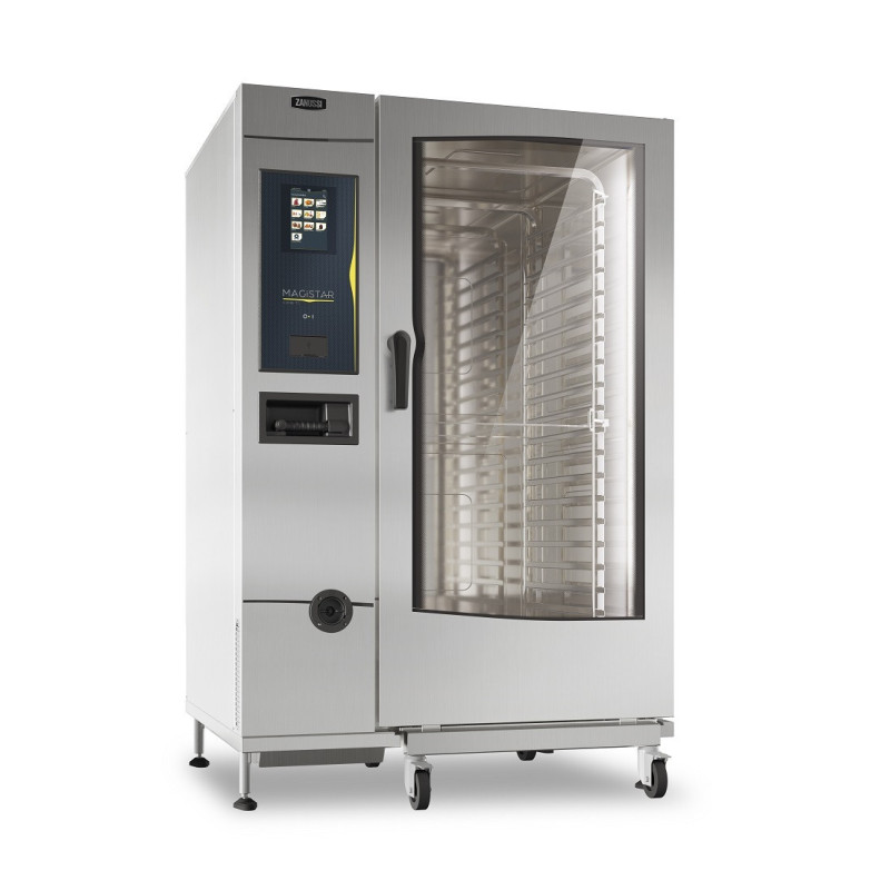 Zanussi 218735 20 GN 2/1  Electric Combi (40 Trays). Touch Screen, Boiler Generated Steam