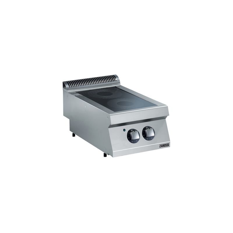 Zanussi 372024 Electric Infrared 400mm 2 Zone Boiling Top