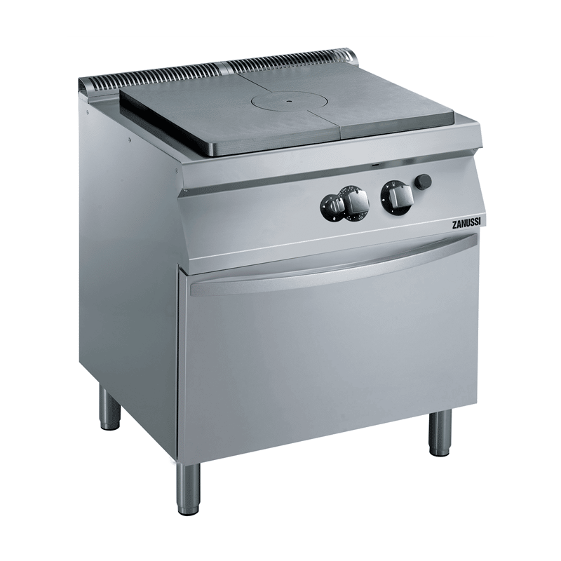 Zanussi 372217 Gas 800mm Target/Solid Top on Gas Static Oven