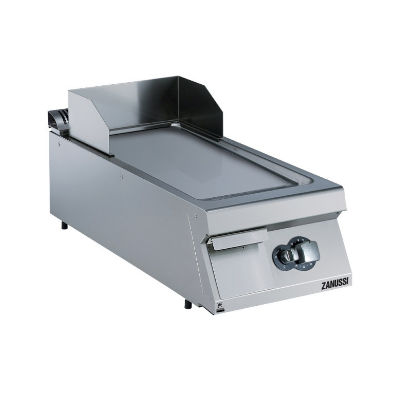 Zanussi 392402 Gas 400mm Smooth Brushed Chrome Horizontal Plate Fry Top