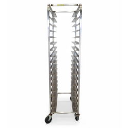 Used Stainless Steel 18 Tier Gastro Rack Trolley - ST26UK185