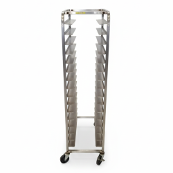 Used Stainless Steel 18 Tier Gastro Rack Trolley - ST26UK185