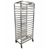 Used Stainless Steel 18 Tier Gastro Rack Trolley - ST26UK185