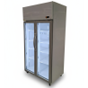 Used Skope EziCore TCE1000N 2 Glass Door Display or Storage Fridge - ST26UK239