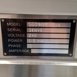 Used Bonvue SG090FE-2XB Heated Food Display - ST26UK250