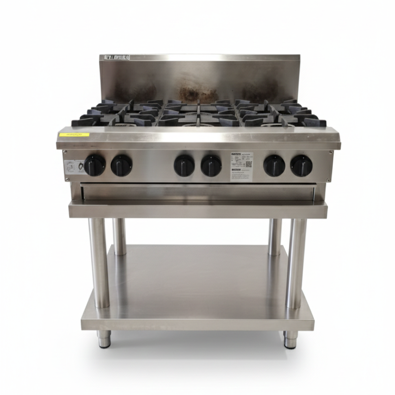 Used Luus CS-6B Cooktop 6 Burner With Stand - ST26UK233