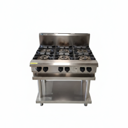 Used Luus CS-6B Cooktop 6 Burner With Stand - ST26UK233