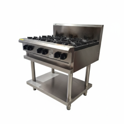 Used Luus CS-6B Cooktop 6 Burner With Stand - ST26UK233