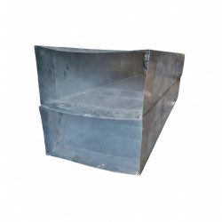 Never Used Commercial Rectangle Ducting 65x34cm - ST26UK260