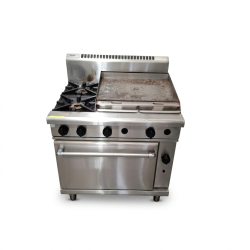 Used Waldorf RN8616G Gas 900mm Range Static Oven - ST26UK264