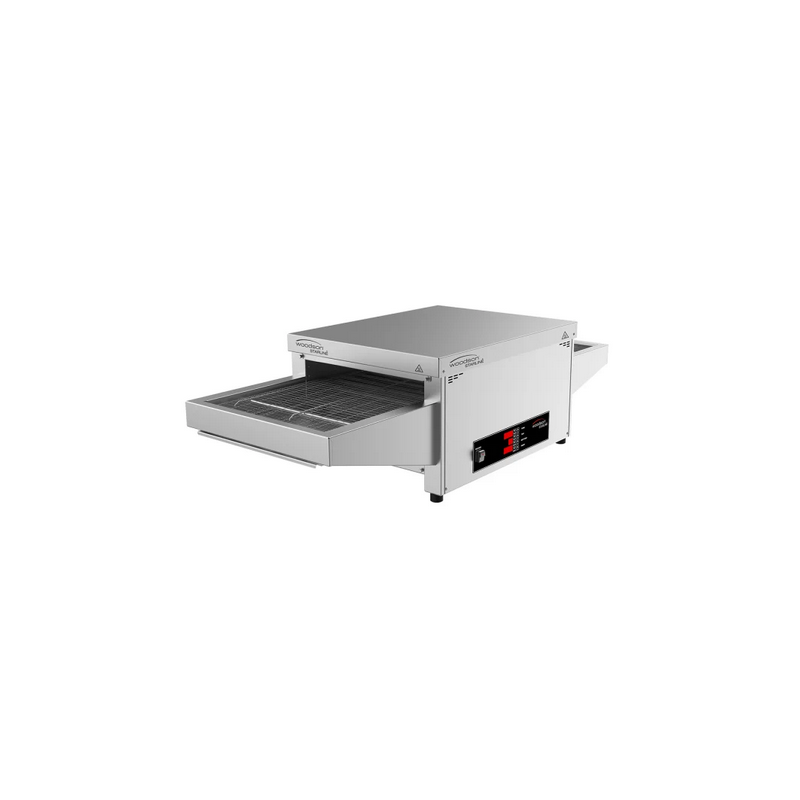 WOODSON STARLINE P18 and P24 COUNTER-TOP PIZZA CONVEYOR OVEN (Approx. pizza per hour capacity of 100 x 8)