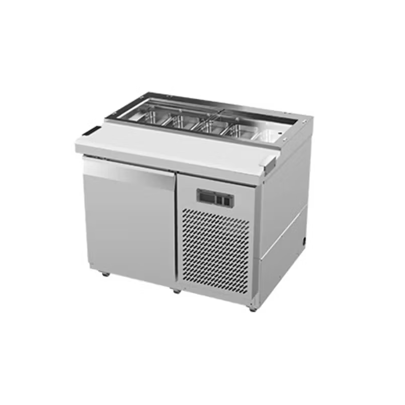 Airex AXR.PM.1025 1 x Solid Door 5 GN Pizza Preparation Benches