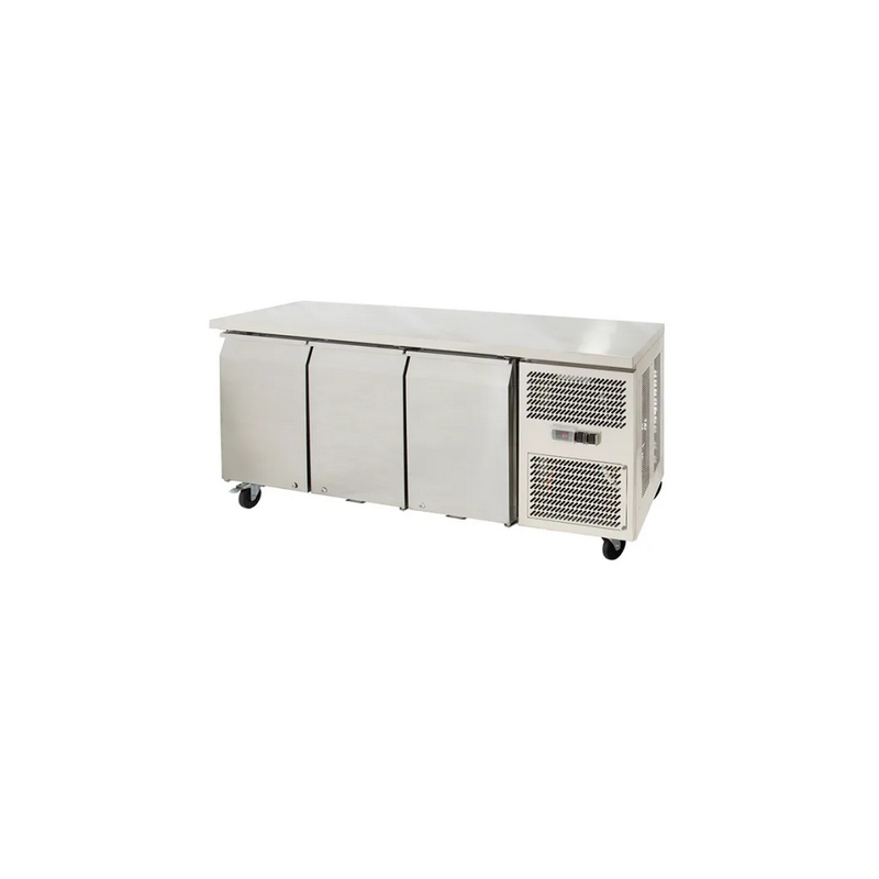 Airex AXF.UCGN.3 3 x Solid Doors, 1/1 GN Freezer  - 276 Litres Undercounter