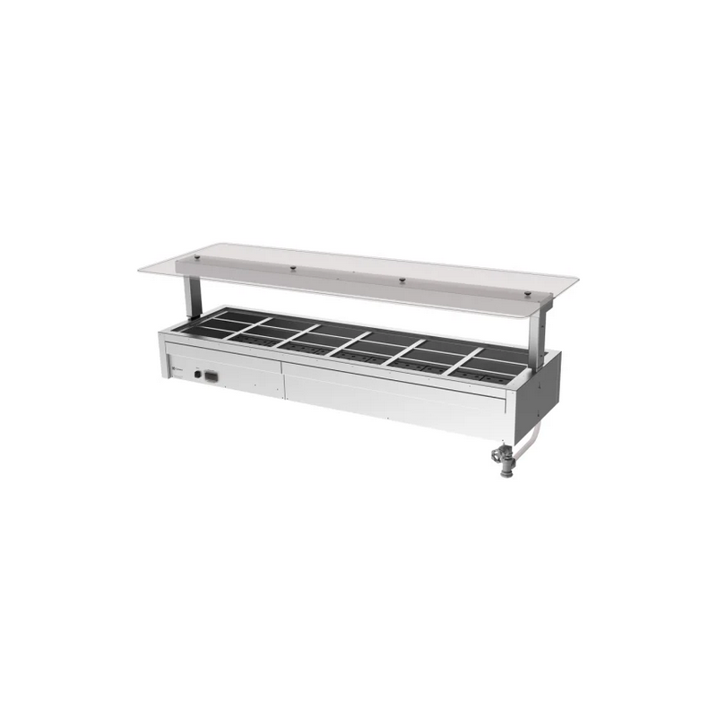 Culinaire  Bain Maries Counter Line - Under Bench -  CH.BMC.U.GSF.6