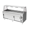 Culinaire Bain Marie Hot Cupboards Island With A-Frame Heated Gantry - CH.BMH.I.GA.6