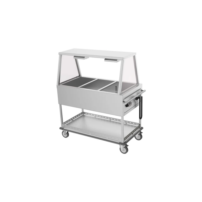 Culinaire Mobile Bain Marie with A Frame Gantry - CH.BMM.GA.3