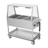 Culinaire Mobile Bain Marie with A Frame Gantry - CH.BMM.GA.3