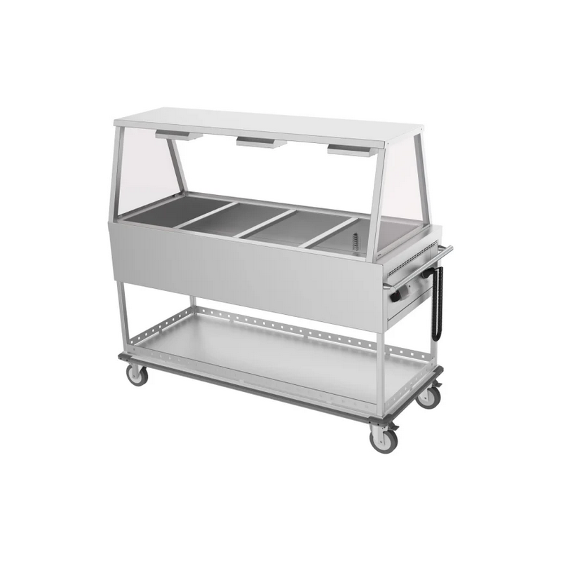 Culinaire Mobile Bain Marie with A Frame Gantry - CH.BMM.GA.4