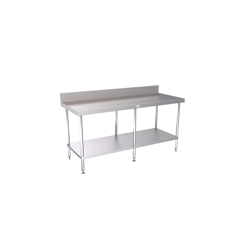 Simply Stainless SS02.7.2400 Work Bench 700 Series - 2400mm WideIncludes undershelf
