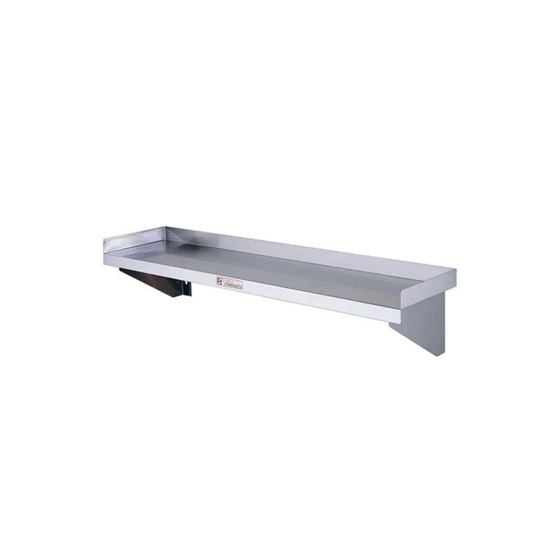 Simply Stainless SS10.2100 Wall Shelf 2100mm Wide