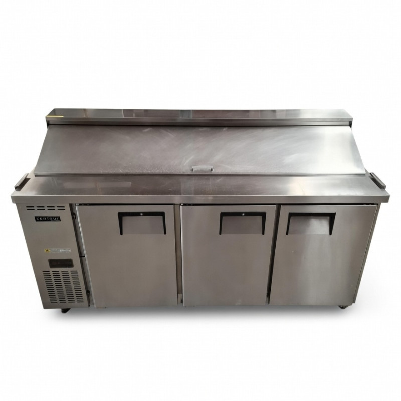 Used Skope Cenatur BC180S-3RRRS-E Pizza Prep 3 Door Fridge - ST26UK219