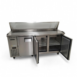 Used Skope Cenatur BC180S-3RRRS-E Pizza Prep 3 Door Fridge - ST26UK219
