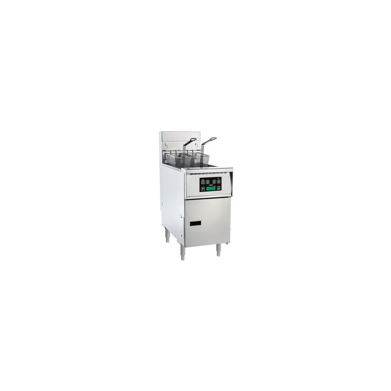 Anets AGP55TD 2 x 9-11 Litre Capacity Split Pot Deep Fryer - Digital Control