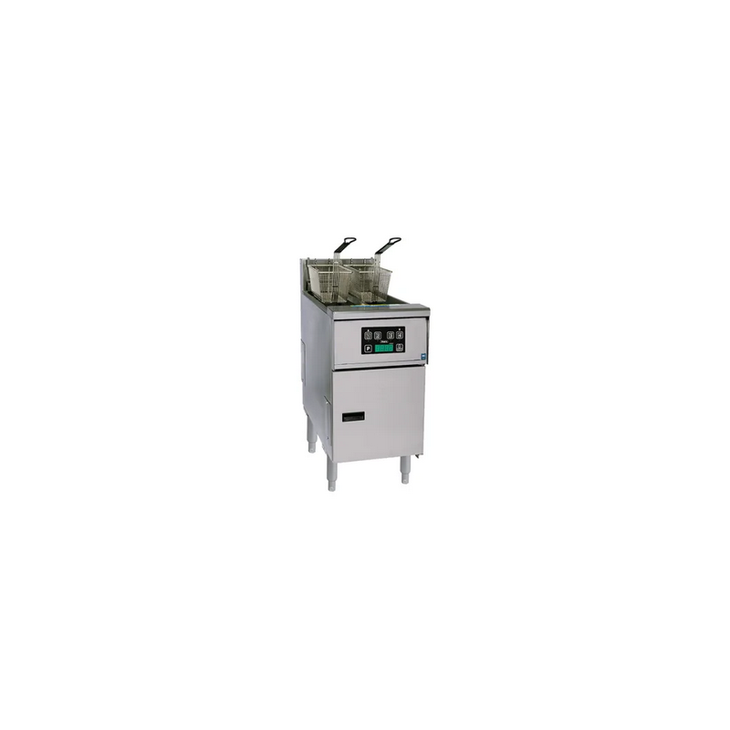 Anets AEP14TD 2 x 9-11 Litre Capacity Deep Fryer - Digital Control - Split Pot