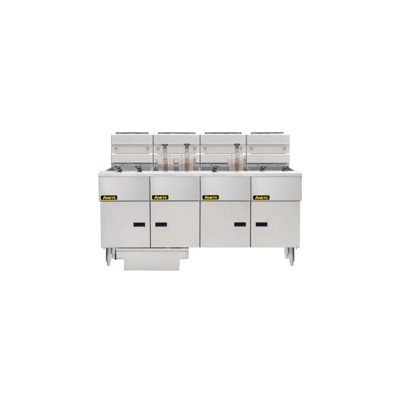 Anets FDAGG414R 4 Fryer Filter Drawer System 
Millivolt Control