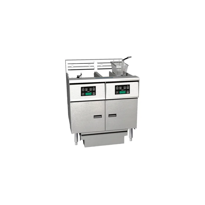 Anets FDAEP214D 2 Fryer Filter Drawer System 
Digital Control