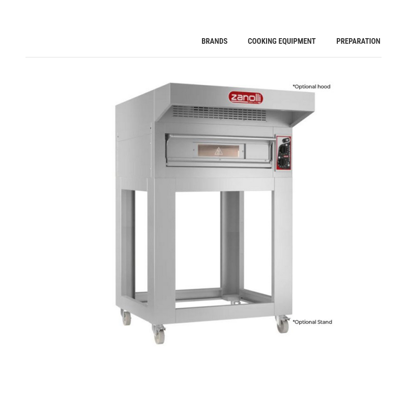Zanolli   Citizen EP70 Series Electric 4 pizza single deck pizza oven