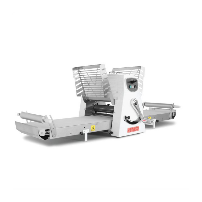 Zanolli   Sirio Benchtop variable speed pastry sheeter with 2 x 850mm belt lengths / 500mm belt width